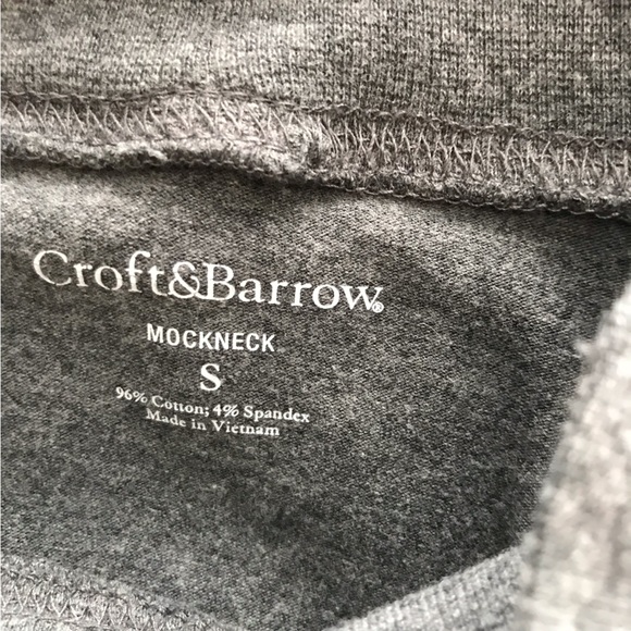 ❤️3X20 Croft & Barrow Essential Long-Sleeve Mockneck Top | S - Picture 12 of 14